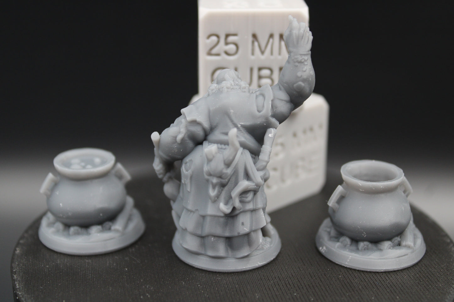 Cook Ogre Witch Hag Female 32mm Miniature Dnd Skirmish