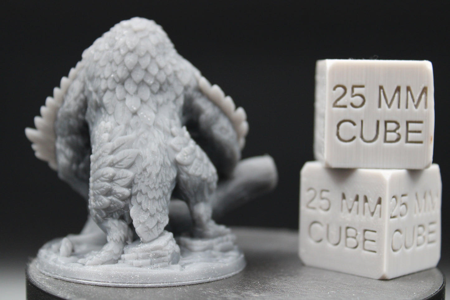 Owlbear Creature Monster Log 32mm Miniature Dnd Skirmish