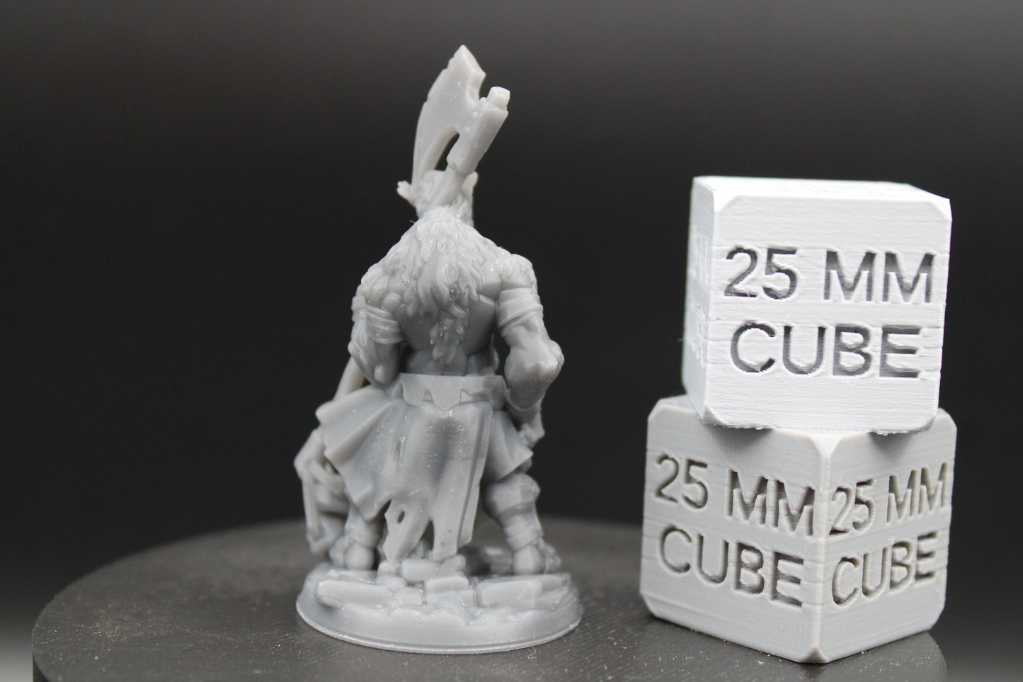 Bugbear Axe 3of3 32mm Miniature Dnd Skirmish