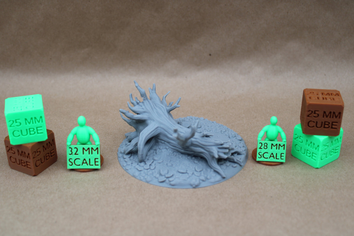 Tabletop Terrain Bubbling Swamp Windblown Fallen Tree Scatter 28-32mm skirmish rpg wargame