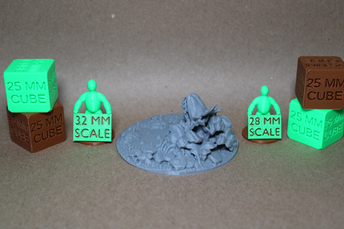 Tabletop Terrain Bubbling Swamp Carnivorous Man Eating Plant Scatter 28-32mm skirmish rpg wargame
