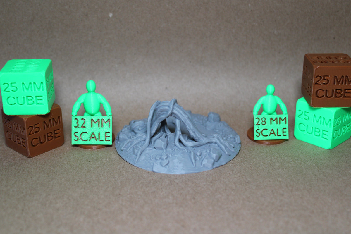 Tabletop Terrain Bubbling Swamp Twisted Arch Vine Scatter 28-32mm skirmish rpg wargame