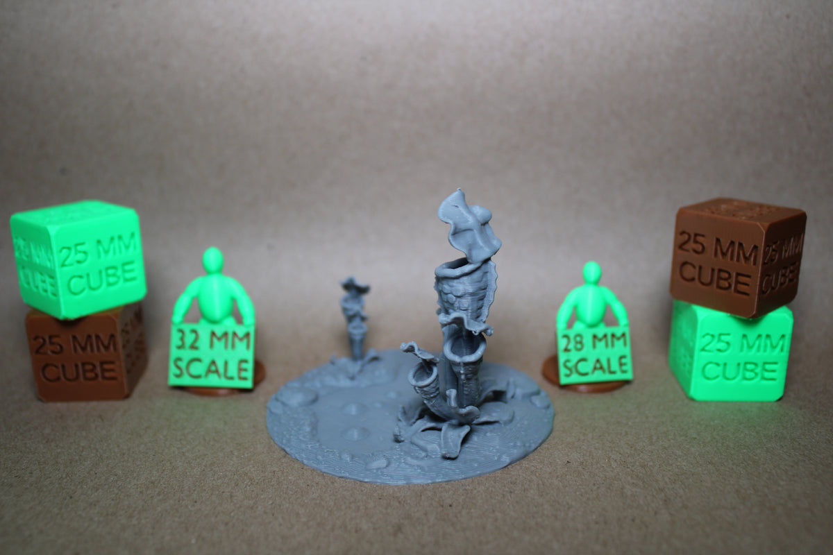 Tabletop Terrain Bubbling Swamp Carnivorous Man Eating Pitcher Plant Scatter 28-32mm skirmish rpg wargame