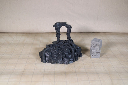 Tabletop Terrain Destroyed Temple Ruin Elven Dnd RPG wargame skirmish 28mm