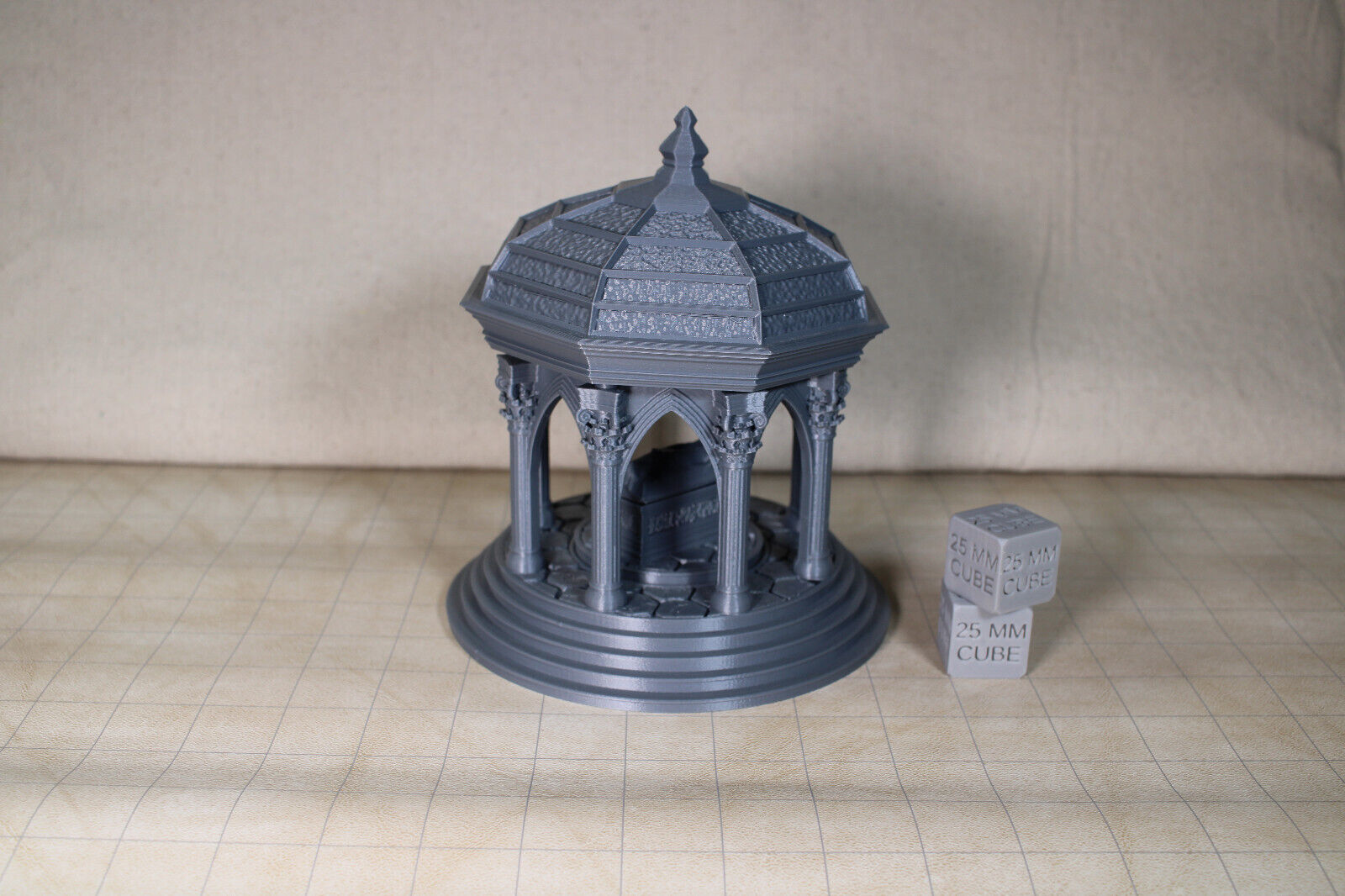 Tabletop Terrain Gazebo Crypt Dungeon Entrance Dnd RPG wargame skirmish 28mm