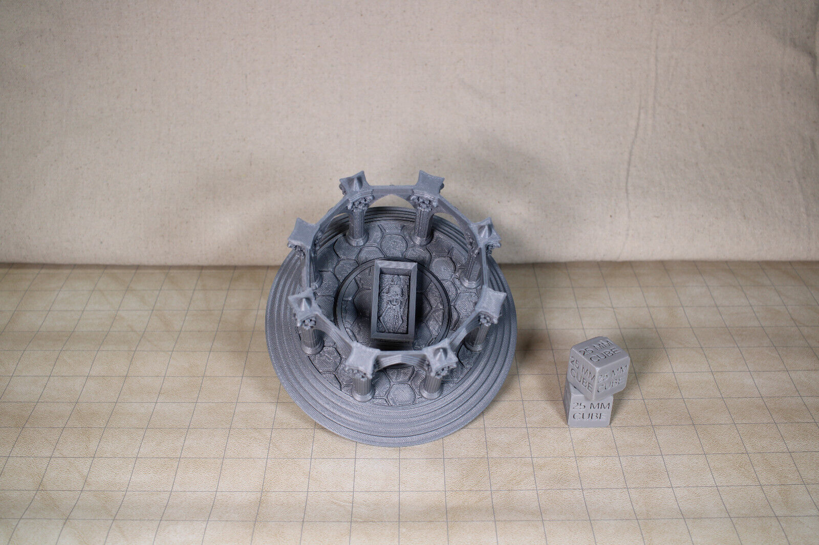 Tabletop Terrain Gazebo Crypt Dungeon Entrance Dnd RPG wargame skirmish 28mm