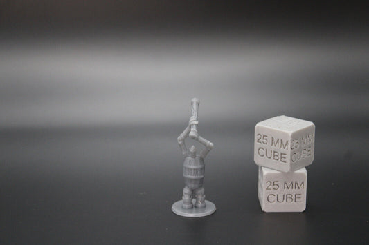 Barrel Keg Construct Golem Club 2of6 28mm 32mm Miniature Dnd RPG Skirmish