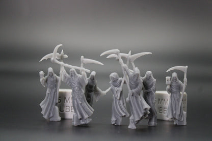 Skeleton Undead Wraith 32mm Miniature Dnd Skirmish Oldhammer