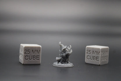 Gnome Warlock Wizard Sorcerer 32mm Miniature Dnd Skirmish