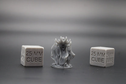 Necromancer Mage Wizard Sorceress Spiked Female 32mm Miniature Dnd Skirmish