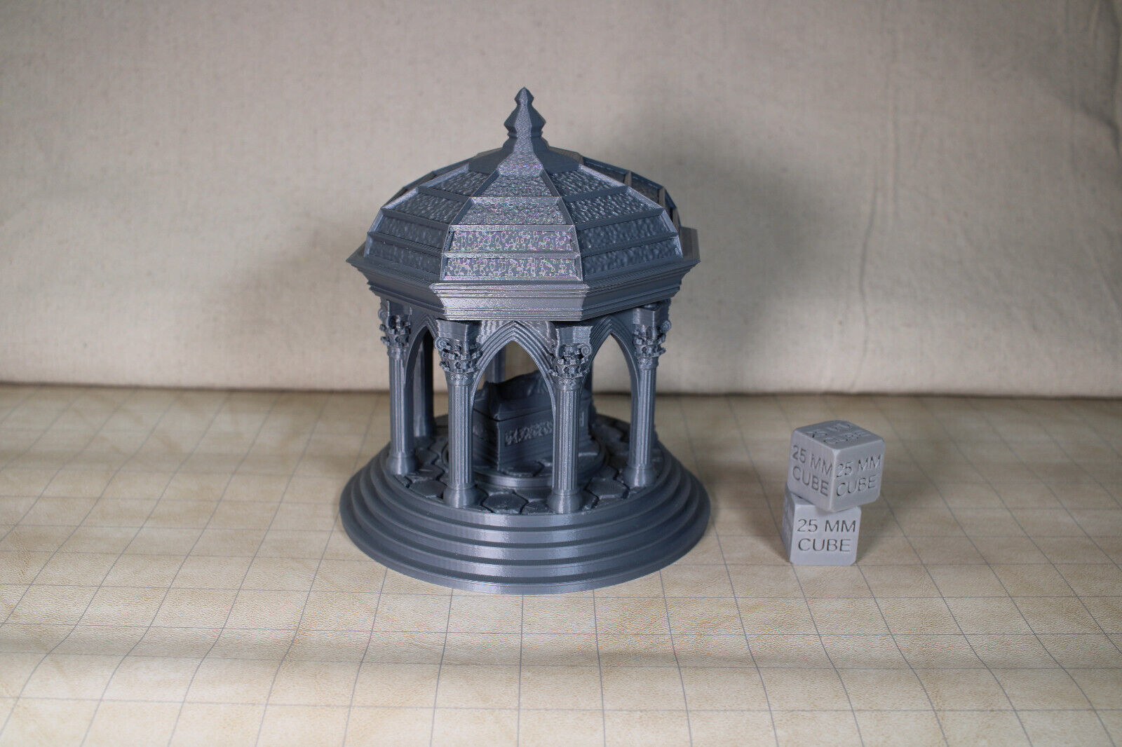 Tabletop Terrain Gazebo Crypt Dungeon Entrance Dnd RPG wargame skirmish 28mm