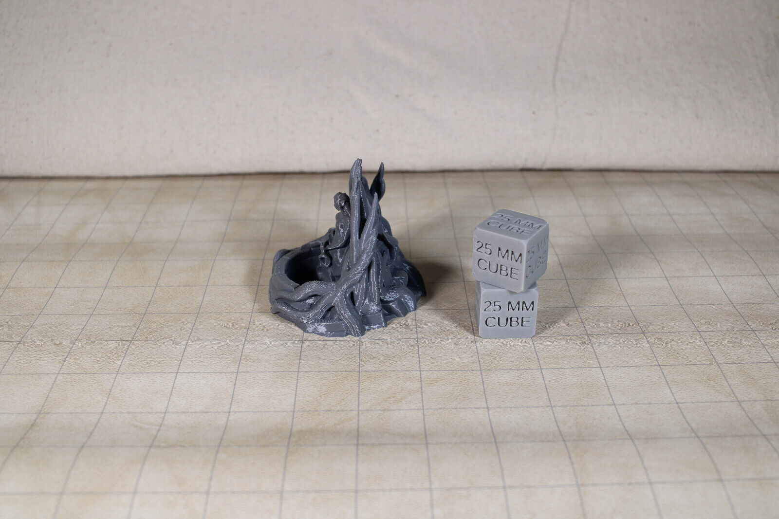Tabletop Terrain Elven Fountain Gazing Pool Dnd RPG wargame skirmish 28mm
