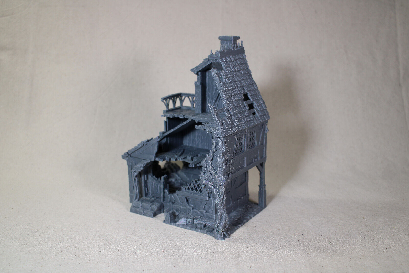 Tabletop Terrain Ruin Healers House Witch Wizard Dnd RPG wargame skirmish 28mm