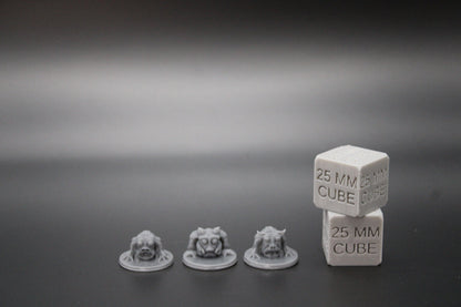 Lesser Demon Imps x3 28mm 32mm Miniature Dnd RPG Skirmish