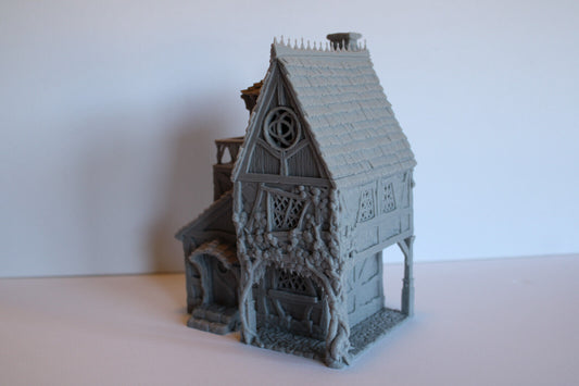 Tabletop Terrain Healers House Witch Wizard Hag Dnd RPG wargame skirmish 28mm