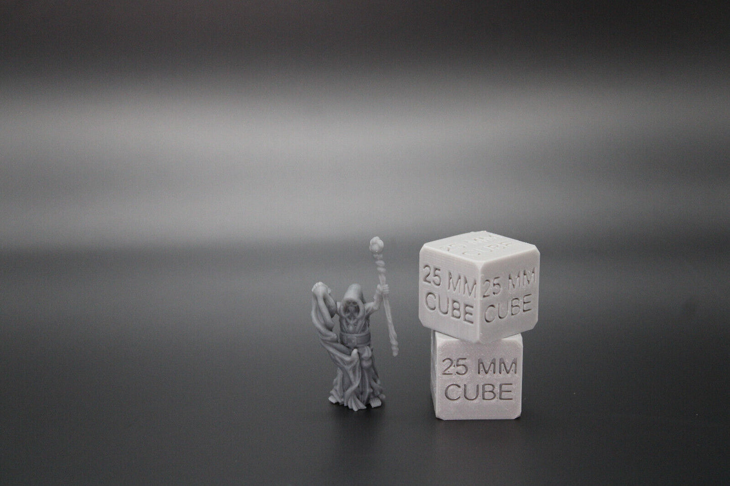 Skeleton Undead Mage Wizard Lich 32mm Miniature Dnd Skirmish HeroQuest