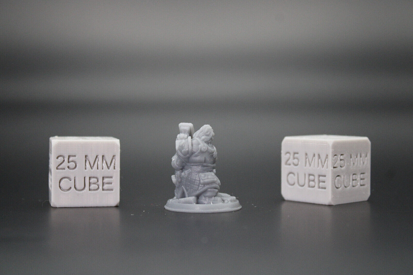 Dwarf Blacksmith Fighter Hammer 32mm Miniature Dnd Skirmish