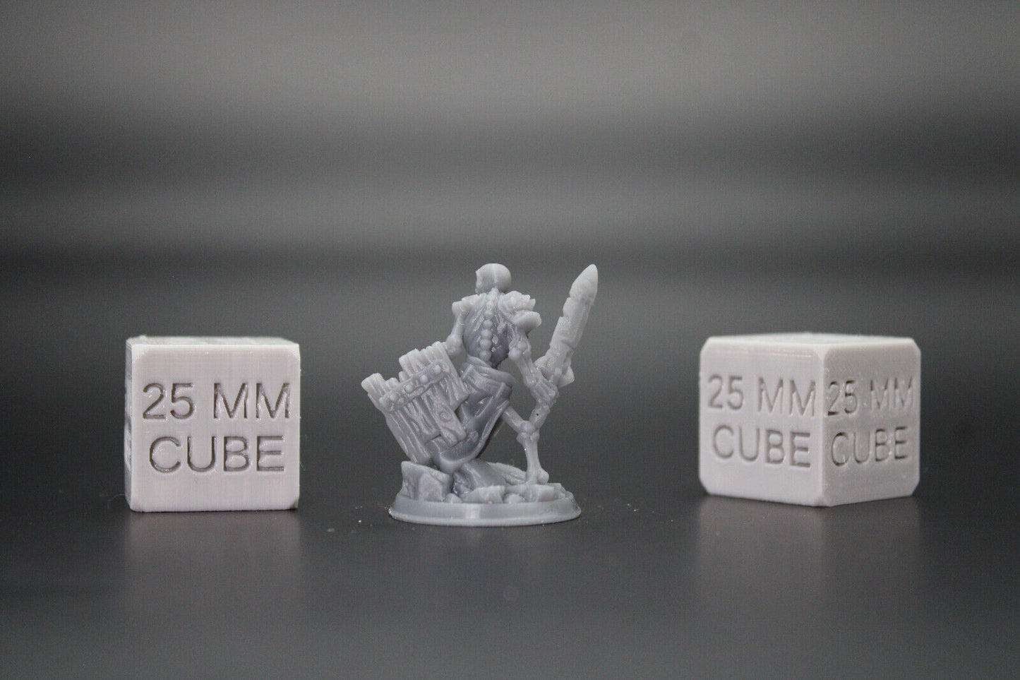Skeleton Undead Warrior Fighter Sword Wood Shield 32mm Miniature Dnd Skirmish