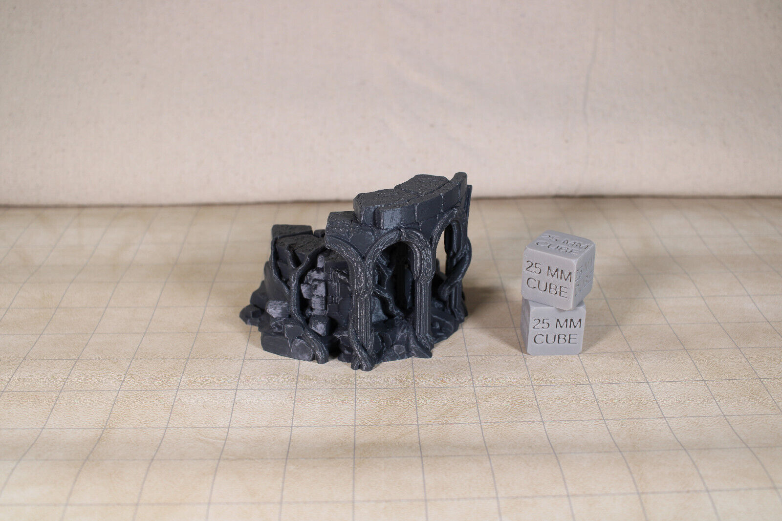 Tabletop Terrain Elven Ruin Fort Outpost Tower Dnd RPG wargame skirmish 28mm