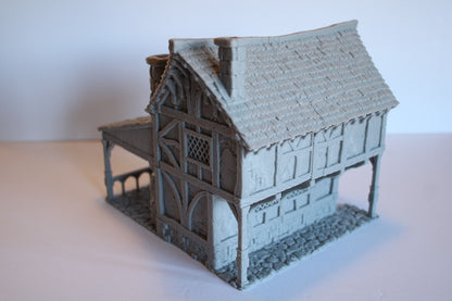 Tabletop Terrain Blacksmith House Dnd RPG wargame skirmish 28mm