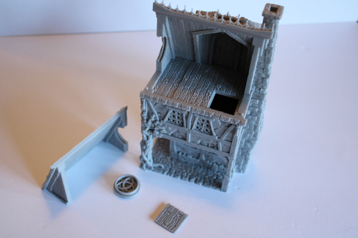 Tabletop Terrain Healers House Witch Wizard Hag Dnd RPG wargame skirmish 28mm