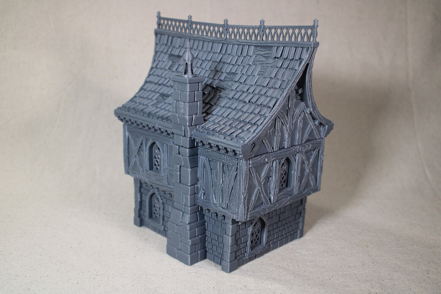 Tabletop Terrain Medieval Hamlet House Dnd RPG wargame skirmish 28mm