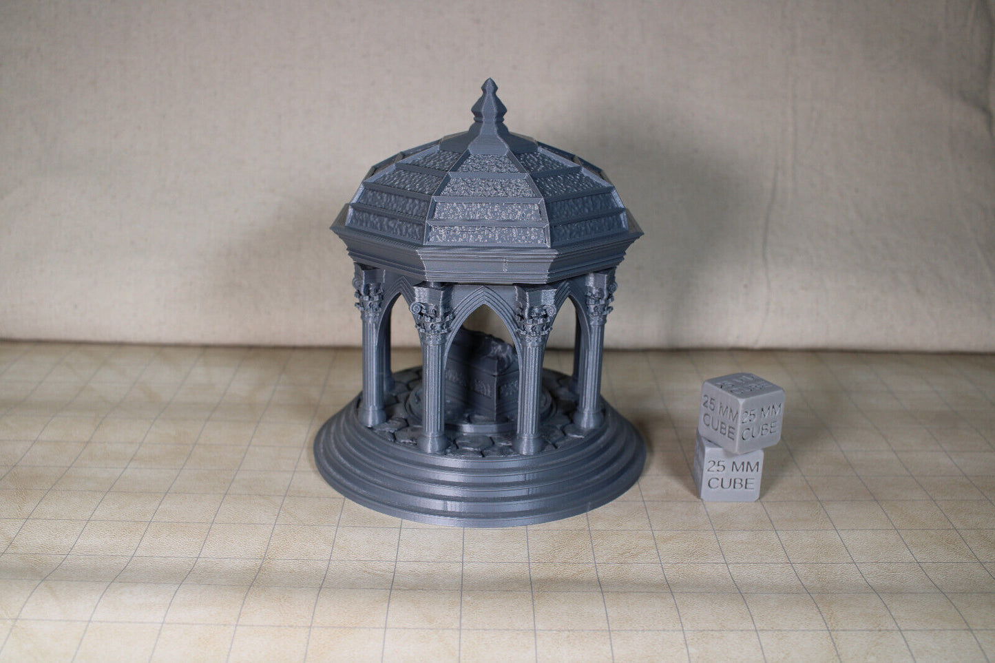 Tabletop Terrain Gazebo Crypt Dungeon Entrance Dnd RPG wargame skirmish 28mm