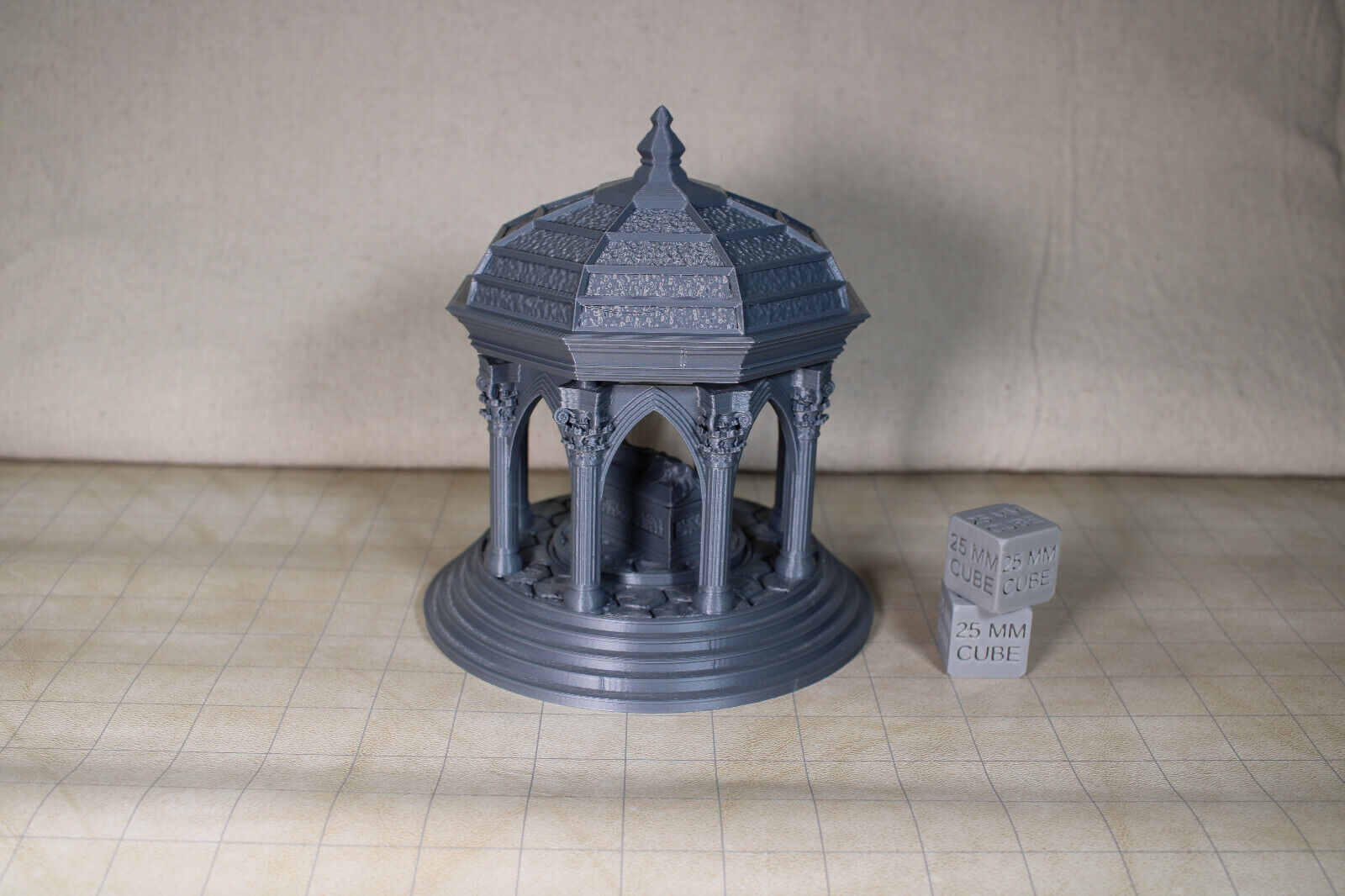 Tabletop Terrain Gazebo Crypt Dungeon Entrance Dnd RPG wargame skirmish 28mm