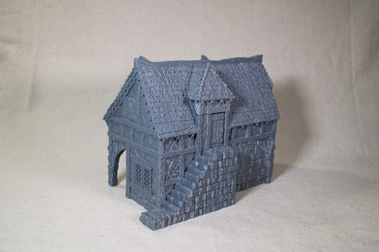 Tabletop Terrain Prison Barracks Guard House Dnd RPG wargame skirmish 28mm