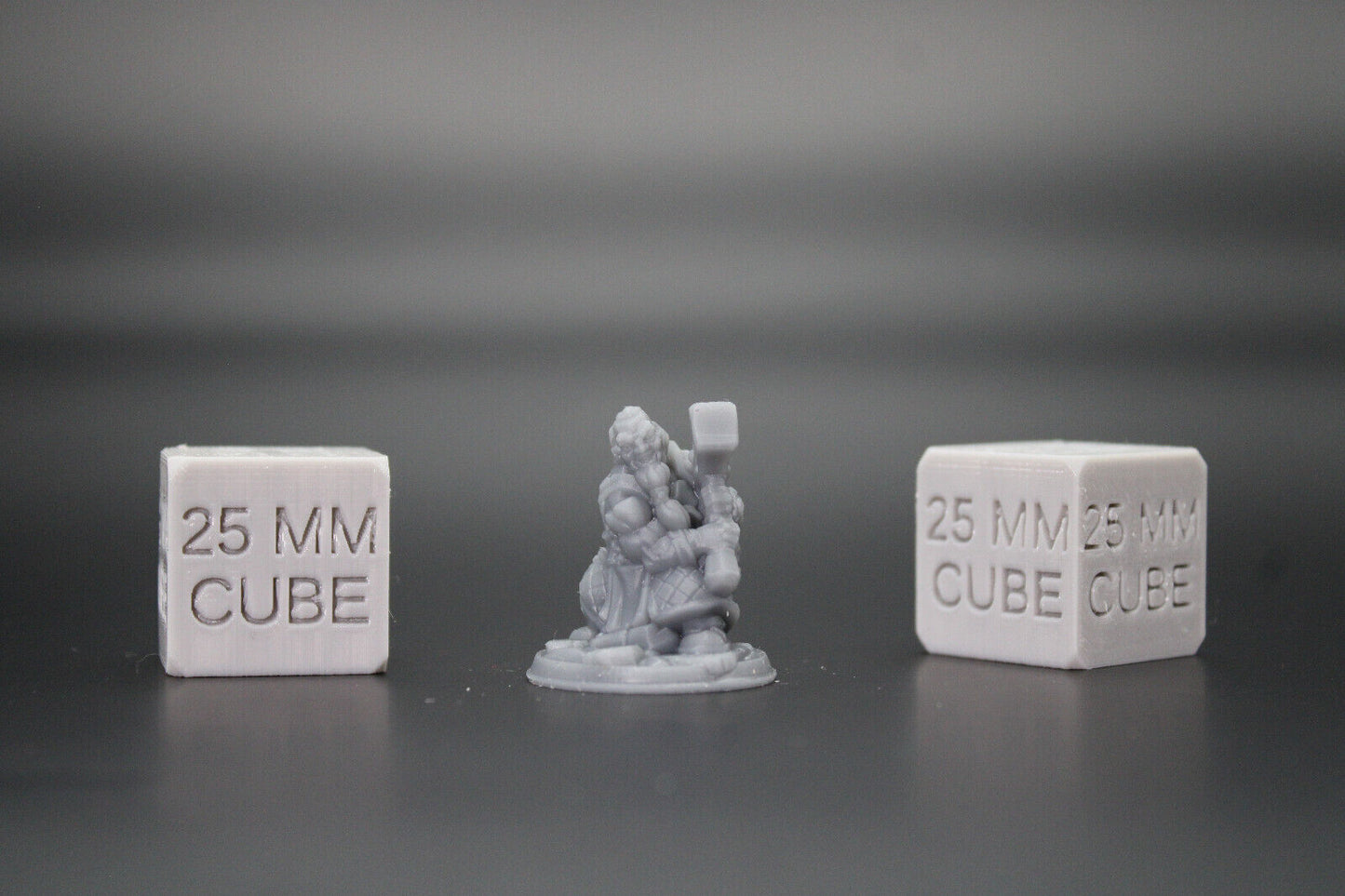 Dwarf Blacksmith Fighter Hammer 32mm Miniature Dnd Skirmish