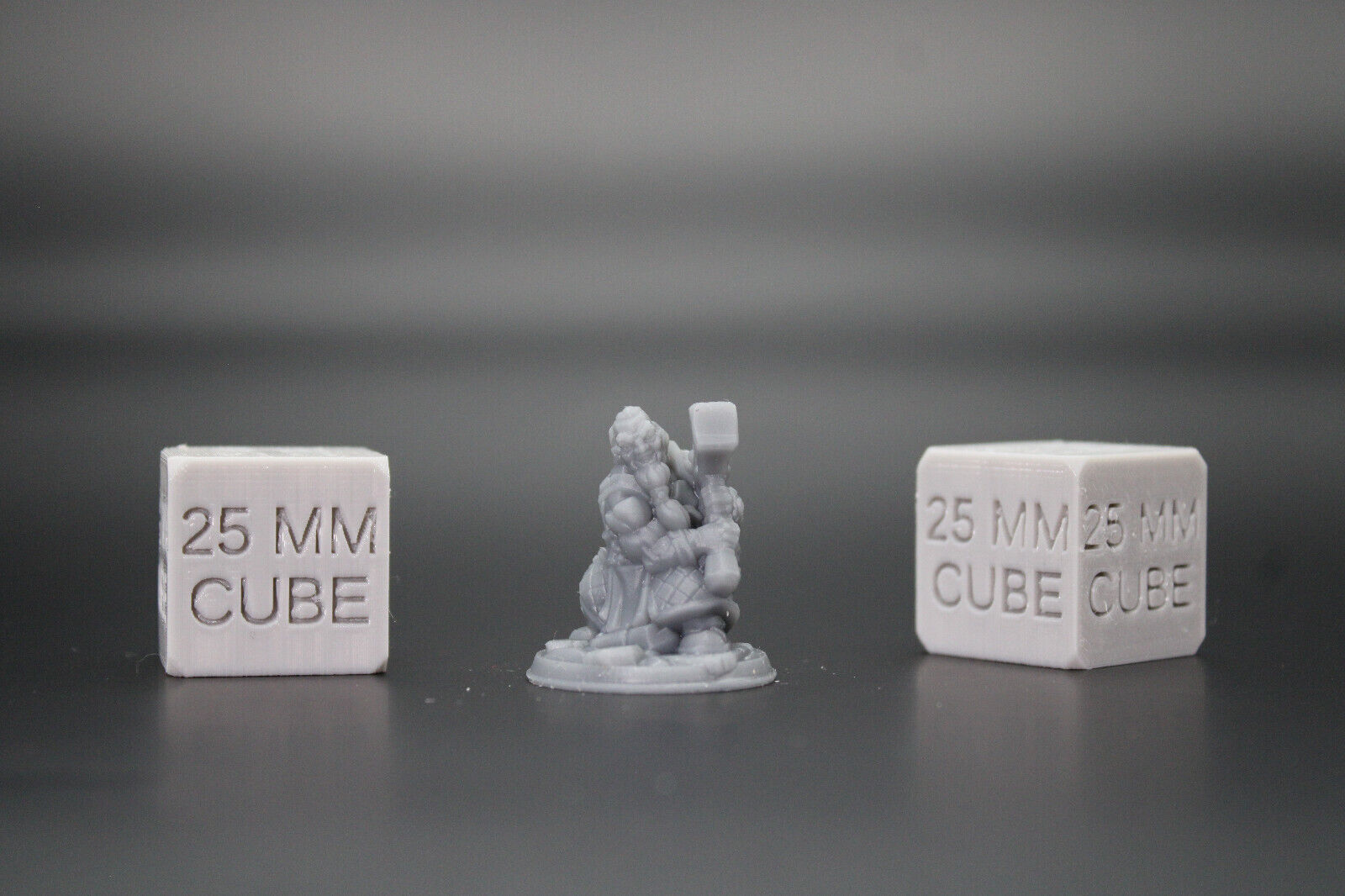 Dwarf Blacksmith Fighter Hammer 32mm Miniature Dnd Skirmish