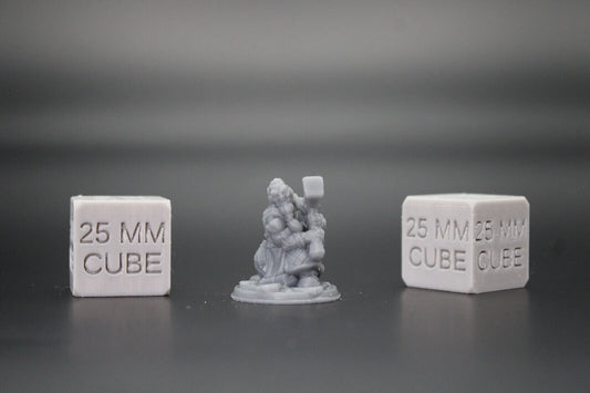 Dwarf Blacksmith Fighter Hammer 32mm Miniature Dnd Skirmish