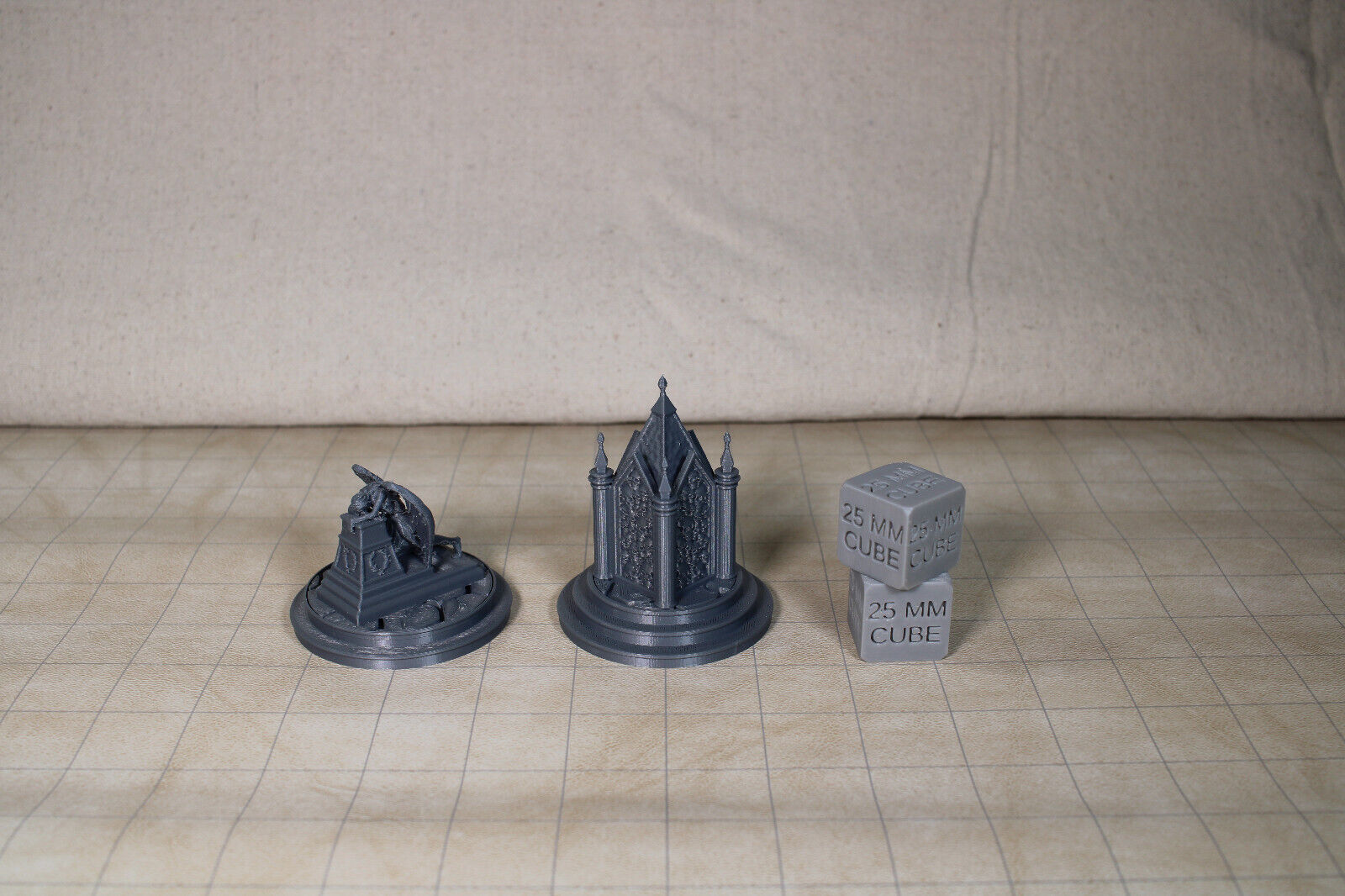 Tabletop Terrain Monument Weeping Angel Statue Dnd RPG wargame skirmish 28mm