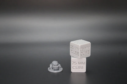 Giant Ice Magma Toad Frog 28mm 32mm Miniature Dnd RPG Skirmish
