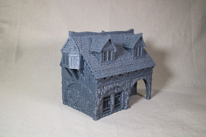 Tabletop Terrain Prison Barracks Guard House Dnd RPG wargame skirmish 28mm