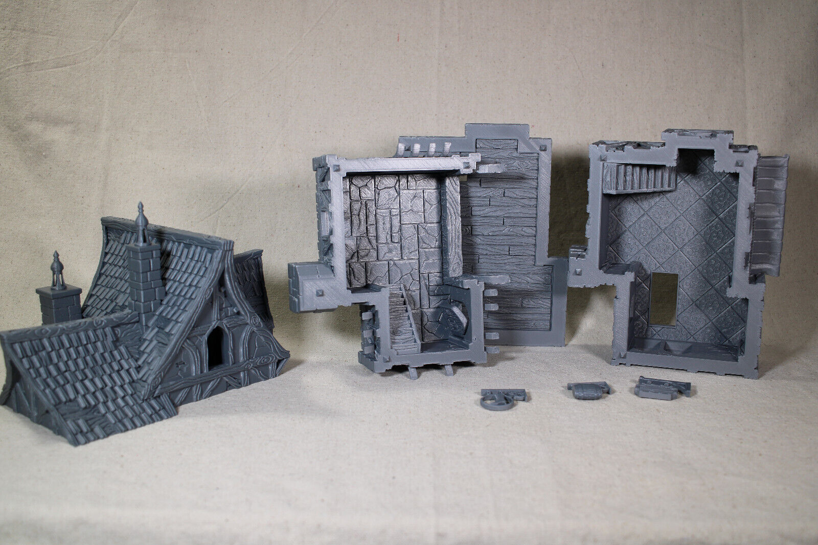 Tabletop Terrain Merchant Mercantile Trader Dnd RPG wargame skirmish 28mm