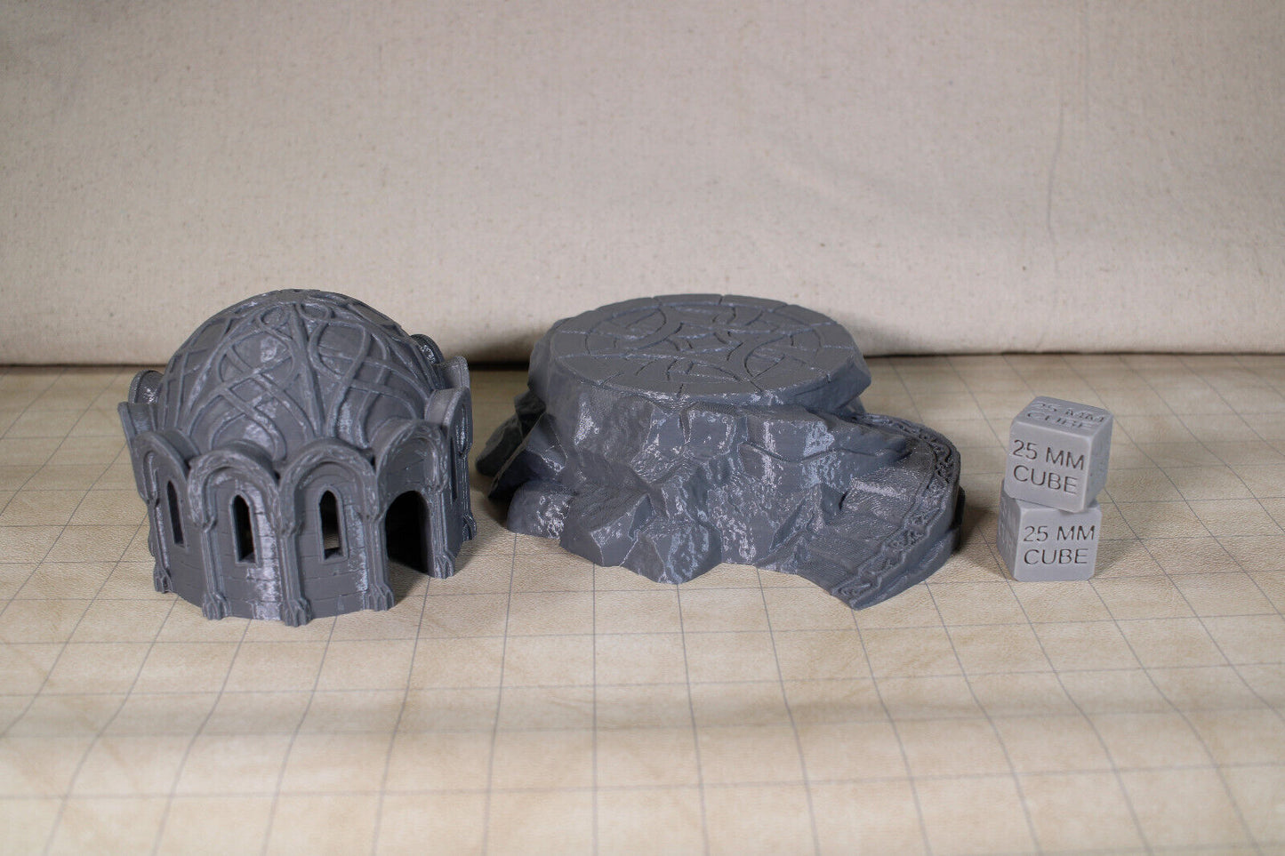 Tabletop Terrain Elven Library Dnd RPG wargame skirmish 28mm