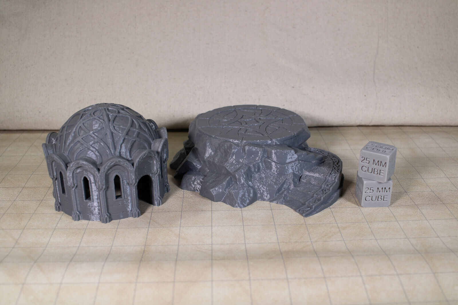 Tabletop Terrain Elven Library Dnd RPG wargame skirmish 28mm
