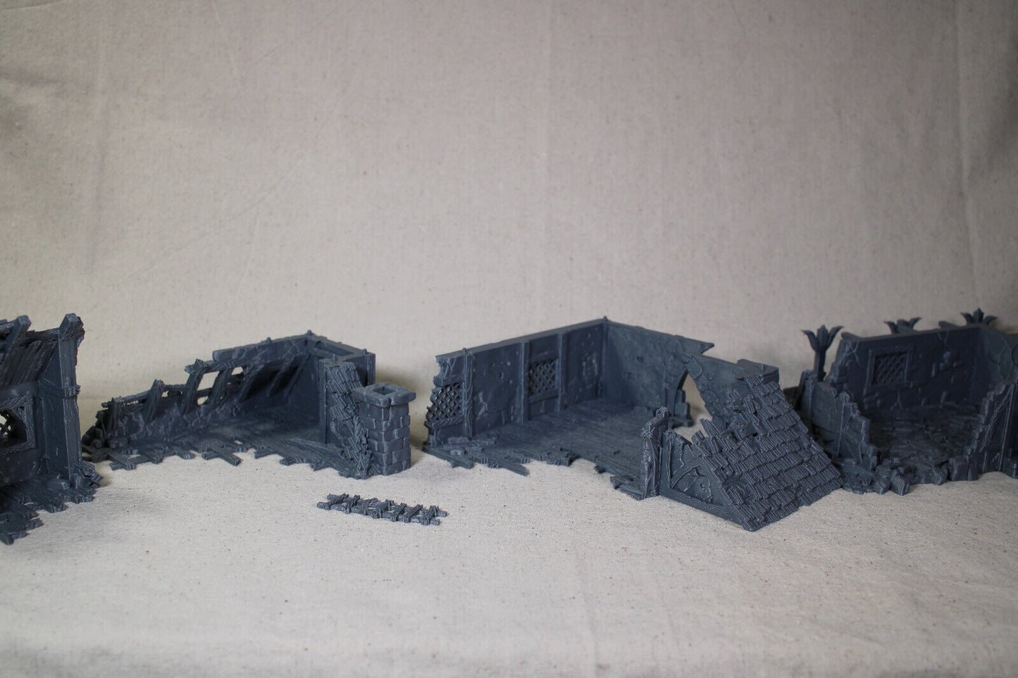 Tabletop Terrain Ruin 4 story Medieval Mansion Dnd RPG wargame skirmish 28mm