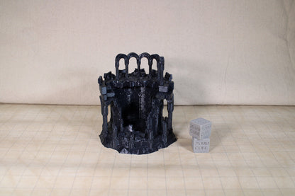 Tabletop Terrain Elven Destroyed Fort Garrison Dnd RPG wargame skirmish 28mm