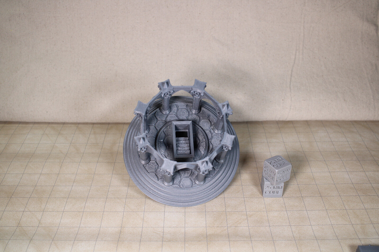 Tabletop Terrain Gazebo Crypt Dungeon Entrance Dnd RPG wargame skirmish 28mm
