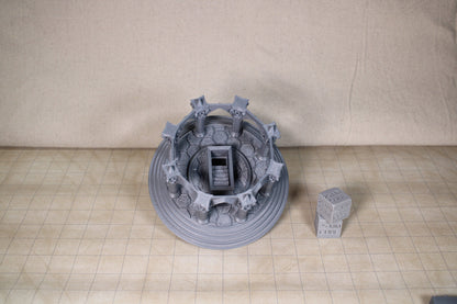 Tabletop Terrain Gazebo Crypt Dungeon Entrance Dnd RPG wargame skirmish 28mm