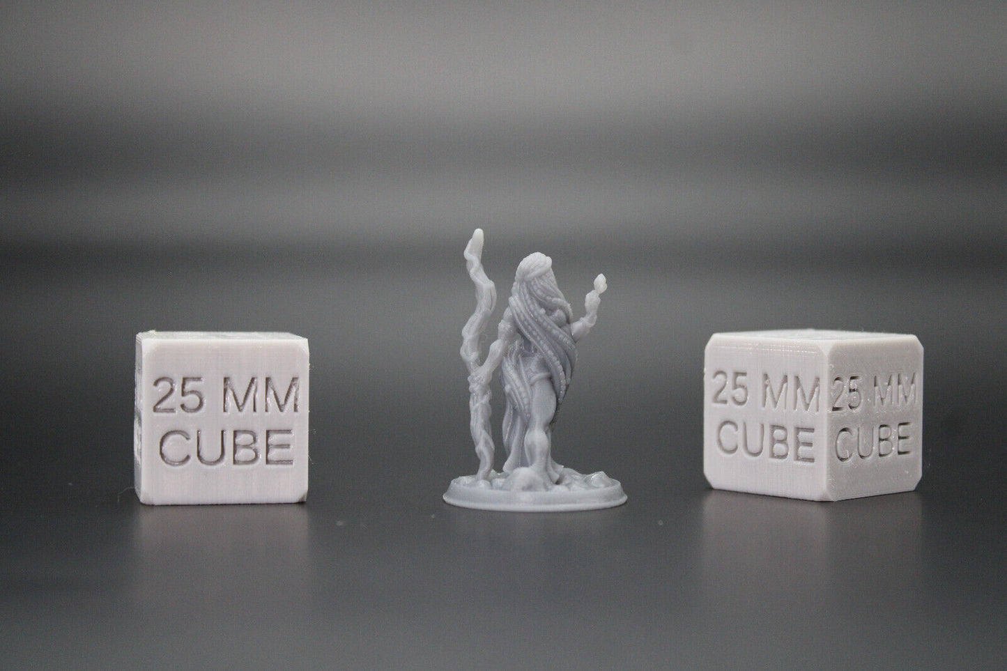 Druid Female Herbalist Witch 32mm Miniature Dnd Skirmish