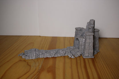 Scout Signal Tower Ruins 28mm skirmish rpg wargame terrain tabletop