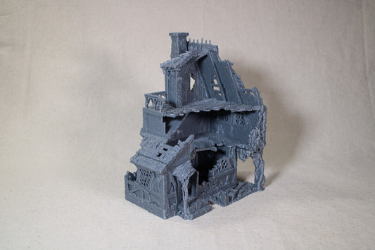 Tabletop Terrain Ruin Healers House Witch Wizard Dnd RPG wargame skirmish 28mm