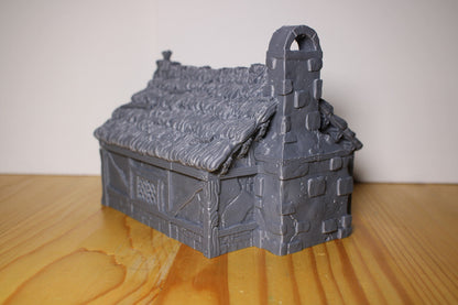 Tabletop Terrain Cottage House Dnd RPG wargame skirmish 28mm