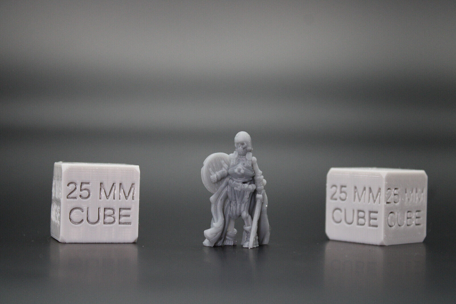 Skeleton Armored Knight Warrior Knight 4x 32mm Miniature Dnd Skirmish Oldhammer