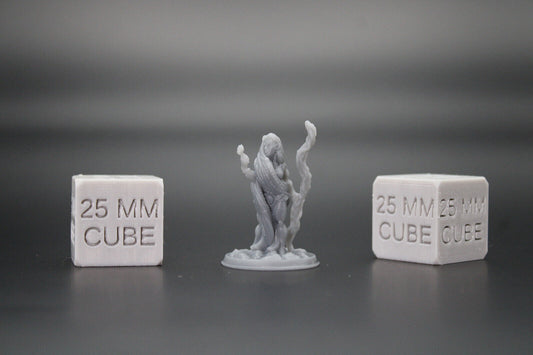 Druid Female Herbalist Witch 32mm Miniature Dnd Skirmish