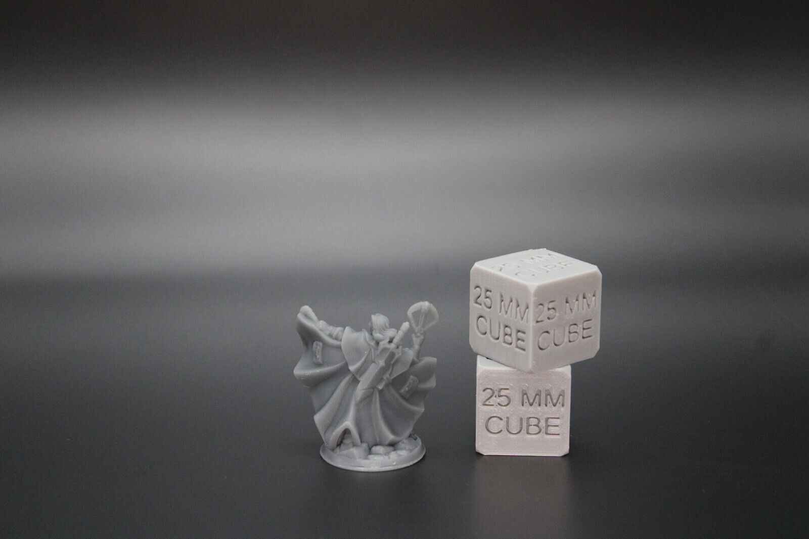 Undead Witch Hunter Dual Wield Crossbox Sword 32mm Miniature Dnd Skirmish