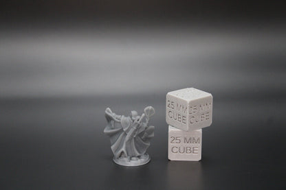 Undead Witch Hunter Dual Wield Crossbox Sword 32mm Miniature Dnd Skirmish
